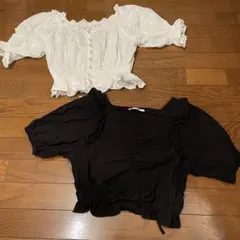 ブラウス　春夏　コットンレース　フレンチガーリー　レディース服　まとめ売り