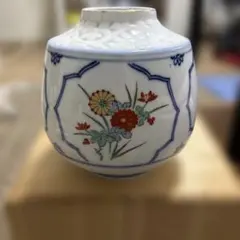 花瓶　有田焼　古伊万里花瓶　西峰作のサムネイル