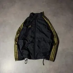 00s adidas nylon jacket 3 lines tech y2k