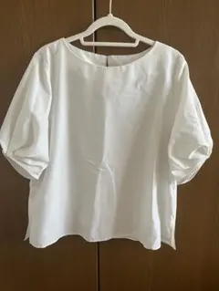 NATURAL BEAUTY BASIC 半袖ブラウス　Sのサムネイル