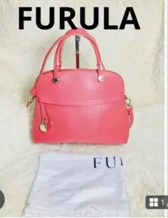 ⭐️新品未使用⭐️FURLA トートバッグ サーモンピンク 正規品 A4