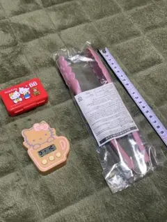 ハローキティ トングとデジタルタイマー セットのサムネイル