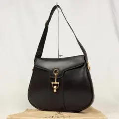 希少 Gucci Vintage Horsebit Shoulder Bag