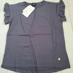 新品♡プティマイン♡petit main フリル袖 Tシャツ 130のサムネイル