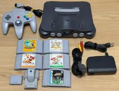 ニンテンドー64 本体 ソフト5本セット 動作確認済み
