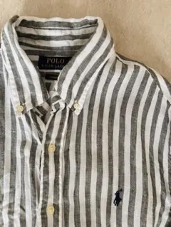 Polo Ralph Lauren ラルフ　カスタムフィット ストライプシャツ