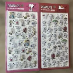 韓国公式　スヌーピーボンボンドロップシール　PEANUTS