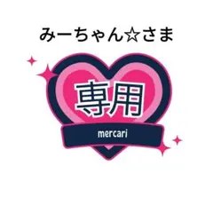 みーちゃん☆さま専用で