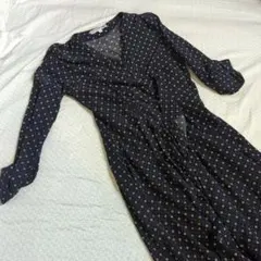 ユニクロ INES DE LA FRESSANGE 花柄ラップワンピース