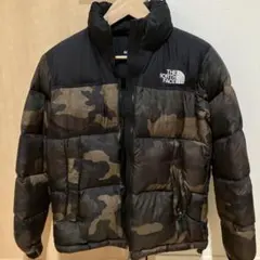 THE NORTH FACE 迷彩 ダウンジャケット　ヌプシ