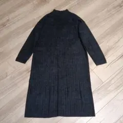 american holic ニットワンピース ブラック 後ろボタン　F