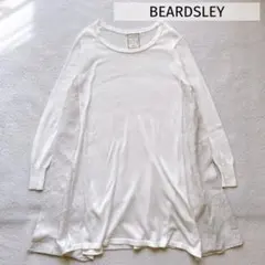 BEARDSLEY サイドレース切替 ふんわりニット ワンピース ビアズリー