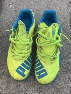 Puma evo Speed5サッカーシューズ イエロー/ブルー - メルカリ