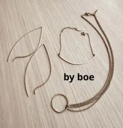by boe ピアス ブレスレット ネックレス 3点セットのサムネイル