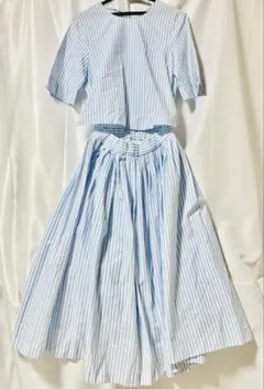 【ＺＡＲＡ】セパレートワンピース　ストライプ