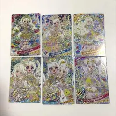 ひみつのアイプリ　リング６弾　ミラクルカード　全６種セット
