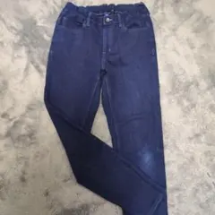 160cm ユニクロ　ヒートテック　デニム
