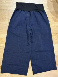 マタニティ　ワイドパンツ　ポケットあり　Ｍ〜Ｌ