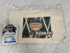 万波中正選手　ファイターズガチャ　トートバッグ＋キーホルダーセットのサムネイル