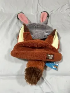 香港ディズニー　ズートピア　ファンキャップ　ニック　ジュディ