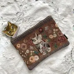 フラットポーチ ファッション小物