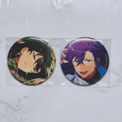 鬼滅の刃繋ぐF賞 竈門炭治郎、冨岡義勇缶バッジセット - メルカリ
