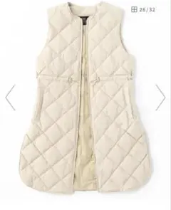 TAION×UNFILO キルティングダウンジレ