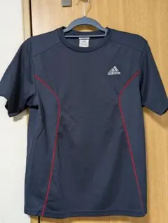 adidas メッシュ Tシャツ Sサイズ ダークブルー