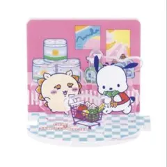 【新品/匿名配送】ちいかわ×サンリオ レイヤーアクリルスタンド ポチャッコ