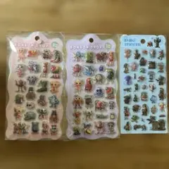 トゥントゥントゥンサフール　ボンボンドロップ風シール