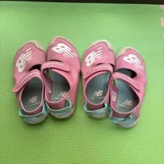 new balance ピンク サンダル　2足　18センチ　19センチ