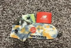 new balance タイダイデザインソックス 3パック 25-27cm新品