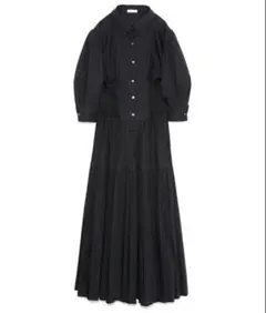 ロル ローブブラン matelasse docking pleats dress - メルカリ
