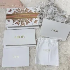 新品未使用 Dior ギフトボックスセット ショッパー 巾着