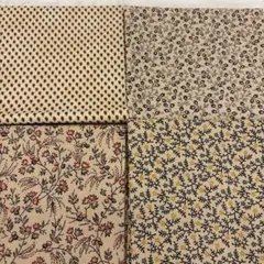 マーカス他生地 USAコットン ベージュ系