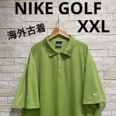 海外古着　NIKE GOLF ナイキゴルフ　ナイキ　半袖ポロシャツ　サイズXXL