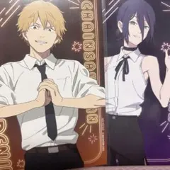 チェンソーマン　レゼ　デンジ　ポストカード　ガチャガチャ