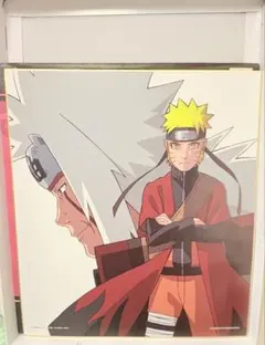NARUTO BORUTO 이치방쿠지 ヒストリー色紙 自来也 ナルト