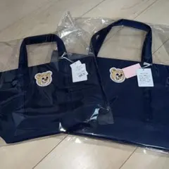 LOVERARY FEILER オールドテディ ワッペントートバッグ　小 大