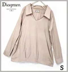 Diagram GRACE CONTINENTAL ブラウスカットソー日本製Sのサムネイル