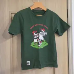 CHUMS キッズ Tシャツ グリーンのサムネイル