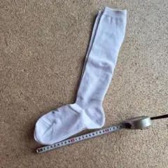 키즈 삭스 화이트 20-22cm