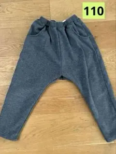 dev!rock 110cm グレー スウェットパンツ 裏起毛