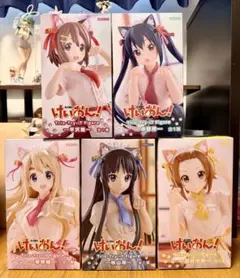 【新品未開封】けいおん！Trio-Try-iT Figure【5種セット】