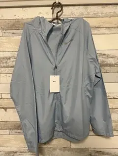 【新品】ナイキ ランニングジャケット メンズ軽量 撥水ブルーBV4871-440