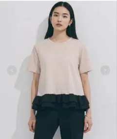 アンフィーロ　BEAUTY FORM-T フリルヘム Tシャツのサムネイル