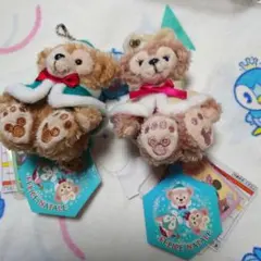 ディズニー　クリスマス　ダッフィー　シェリーメイ　マスコット　フレンズ
