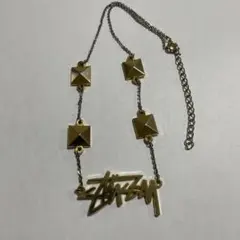 STUSSY ステューシー ストックロゴ　ネックレスのサムネイル