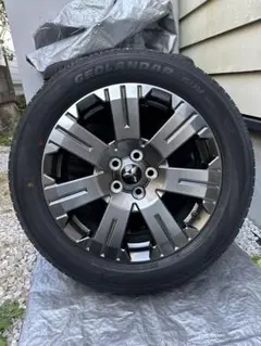 レア★美品★ ミツビシ デリカD5ジャスパー 純正 ホイール18インチ 限定色 新車外し】ミツビシ デリカ D:5 ジャスパー 純正 18in 7J +38