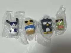 はぴだんぶいグラサンばちばちフィギュア 4種セット